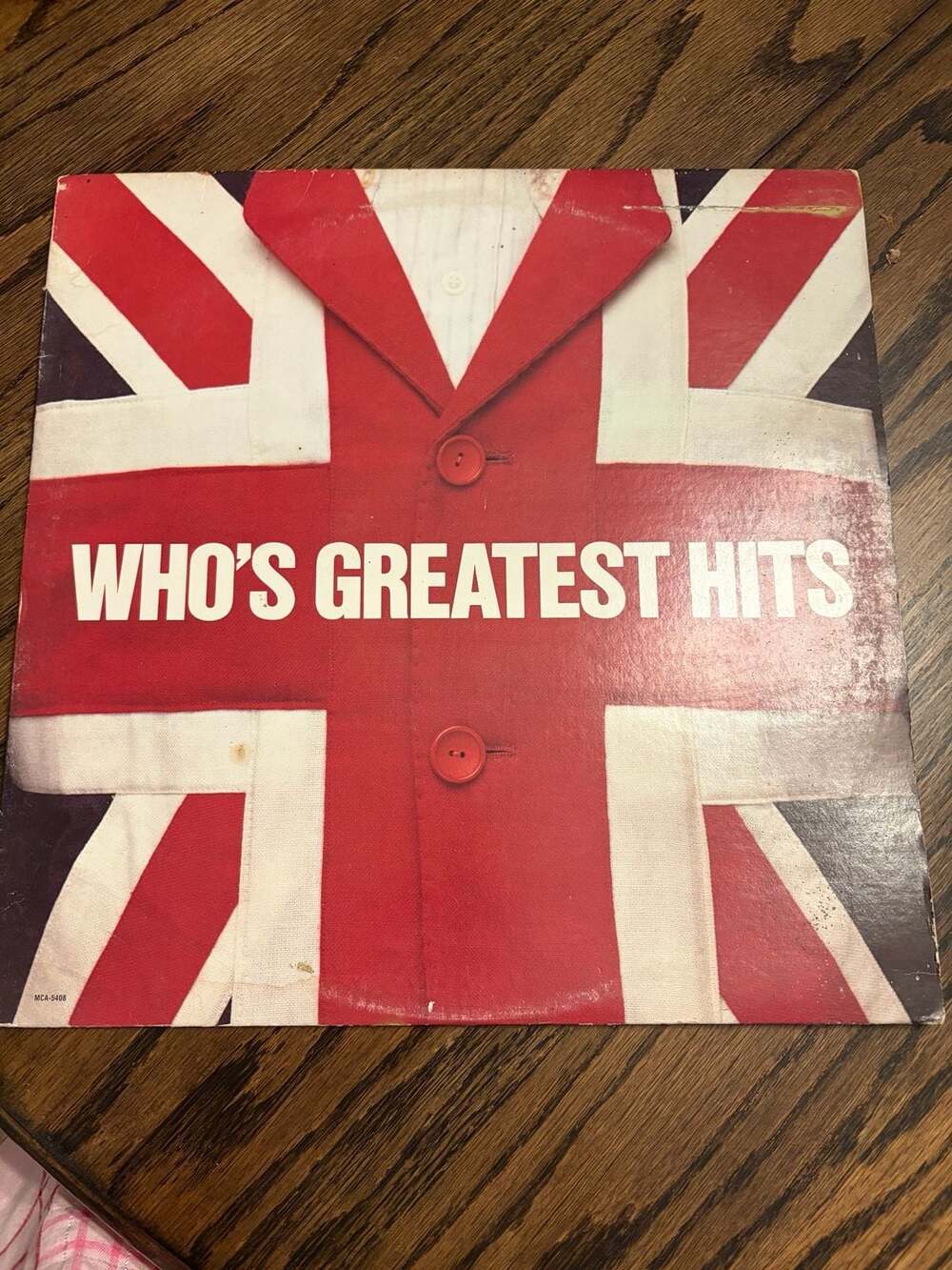 MCA Records The Who's Greatest Hits Vinyl LP MCA-5408 1983